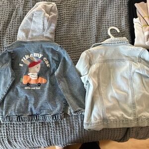 Kids Light Blue Denim Jackets
